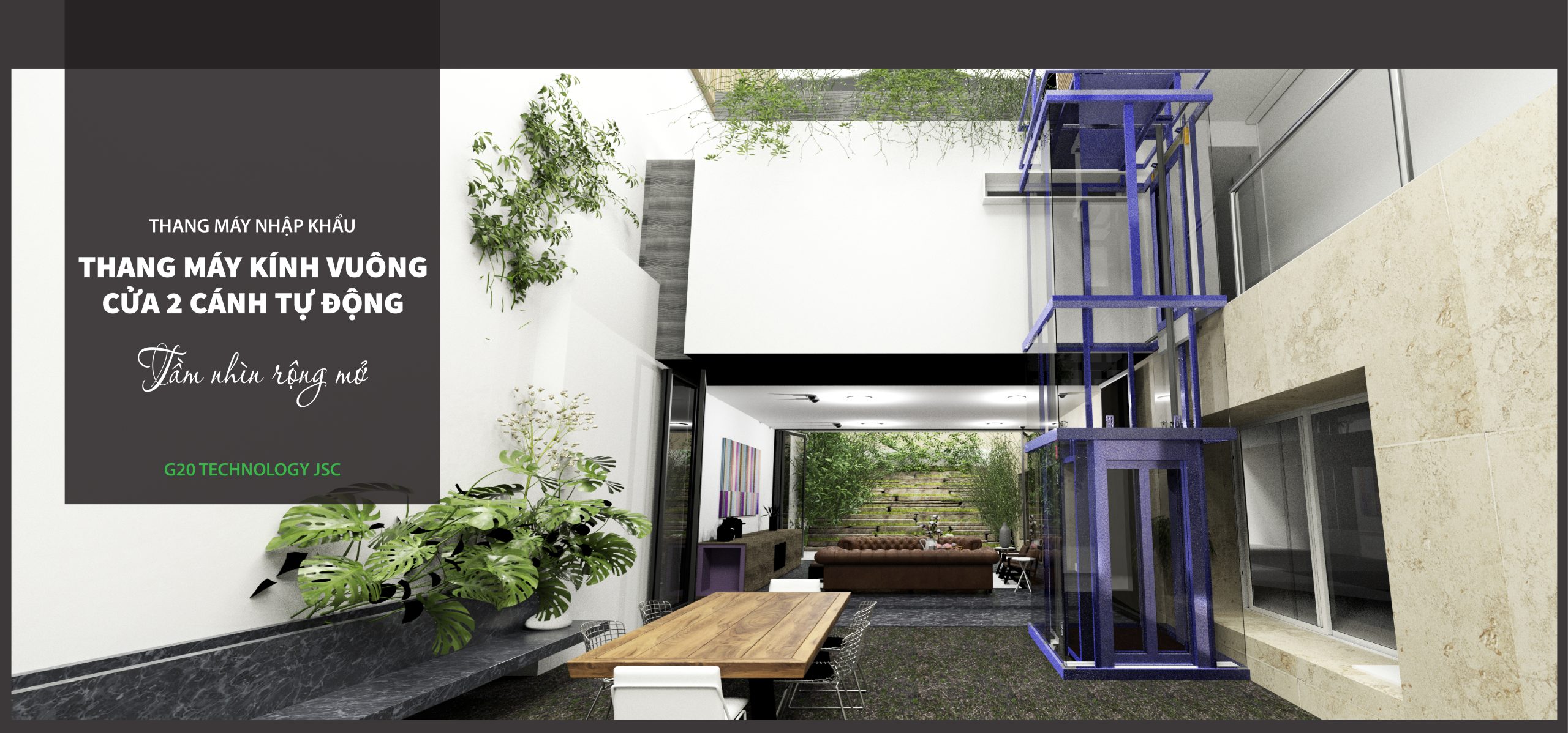 Cabin Thang Máy Kính